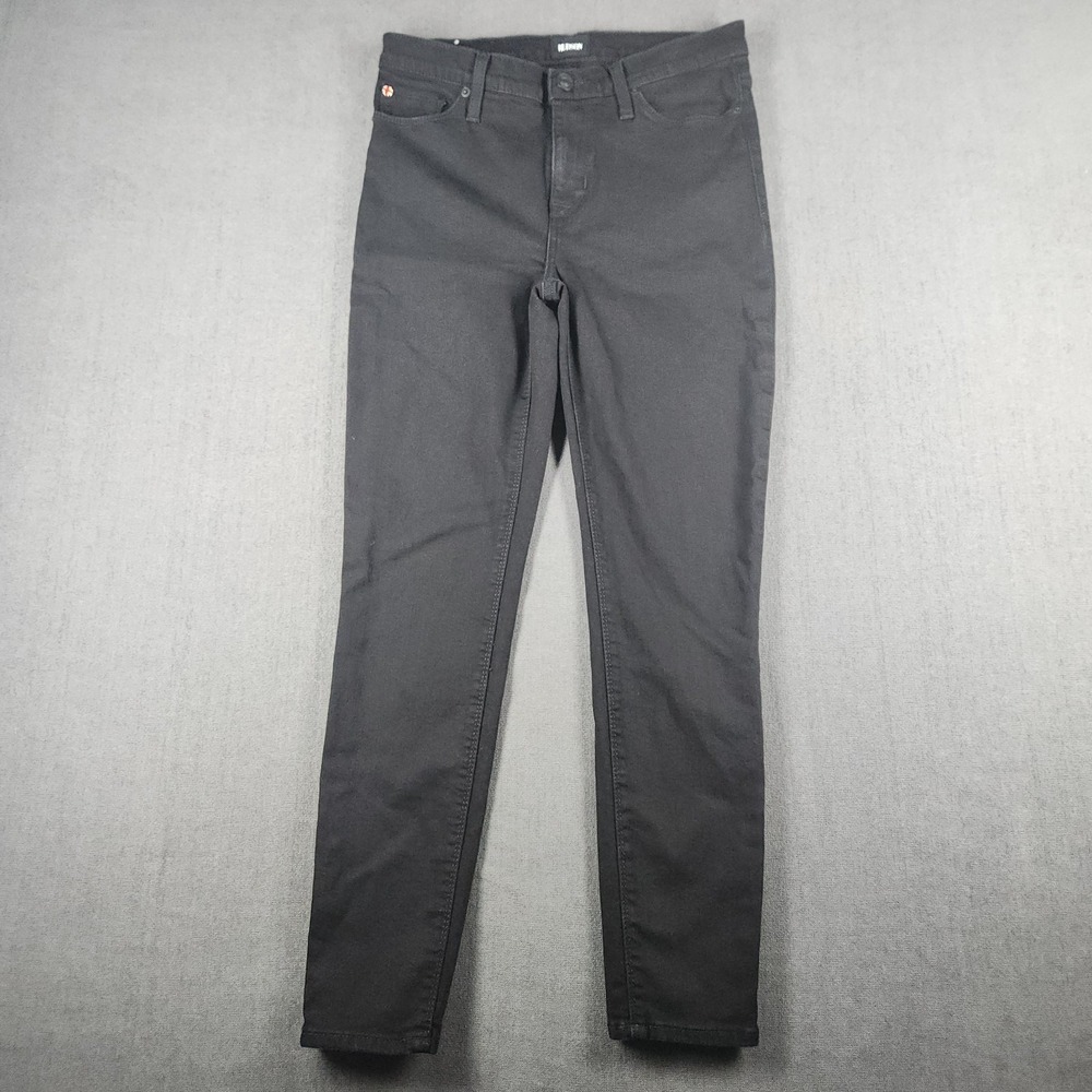 Hudson Jeans Womens Size 29 Midrise Ankle‎ Natalie Super Skinny Denim Black NWOT